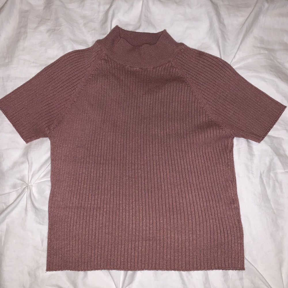 Kendall and Kylie Collection Pink Mauve Crop Top